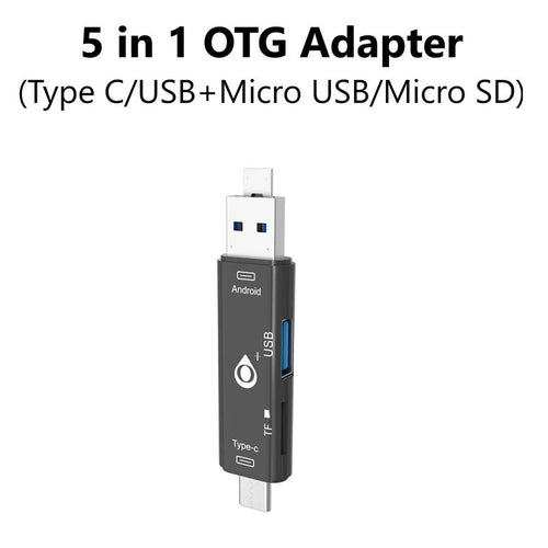 Moveteck NB1249 5-in1 OTG Adapter