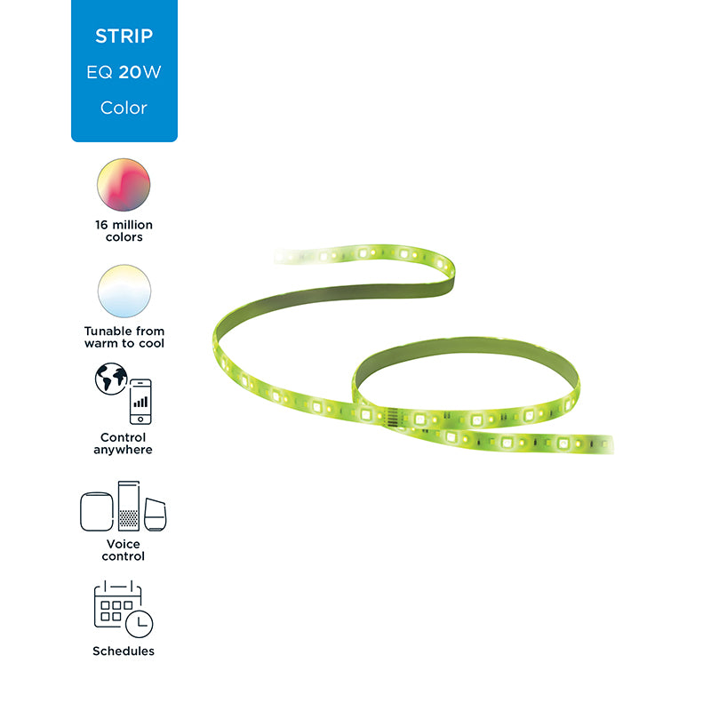 Wiz LED Strip 2M 1600LM Starter Kit RGB