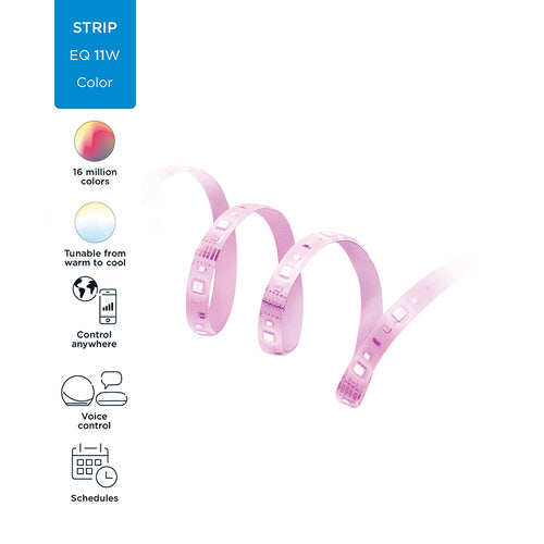 Wiz LED Strip 1M 800LM Extension RGB