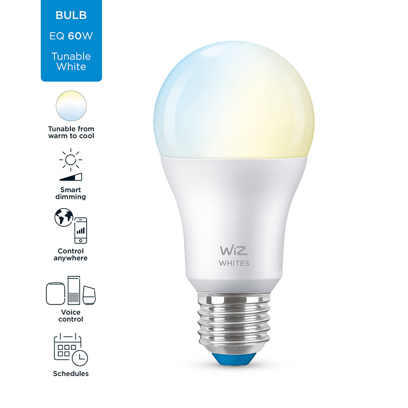 WiZ E27 9W LED Builb A60 White