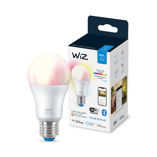 WiZ E27 9W LED Bulb A60 RGB