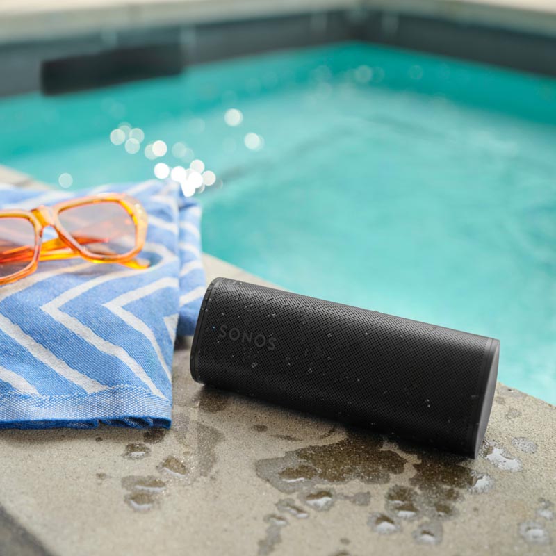 Sonos Roam 2 Portable Smart Speaker (Black) – Challenger Singapore