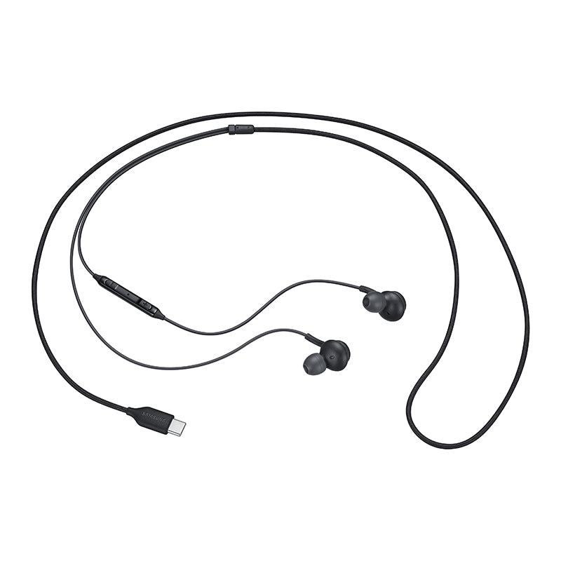 Samsung Type-C Earphones (EO-IC100BBEGWW, Black)