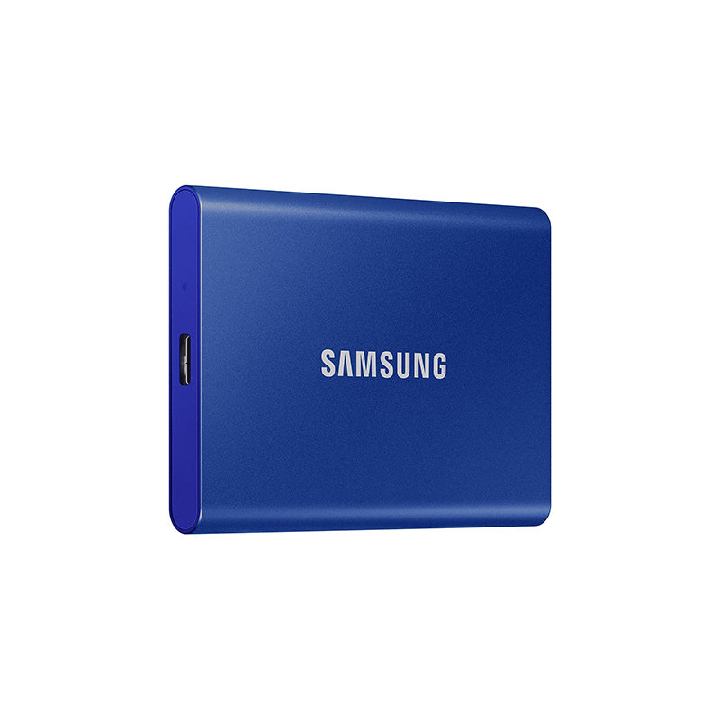 Samsung T7 1TB Portable SSD (Indigo Blue) – Challenger Singapore