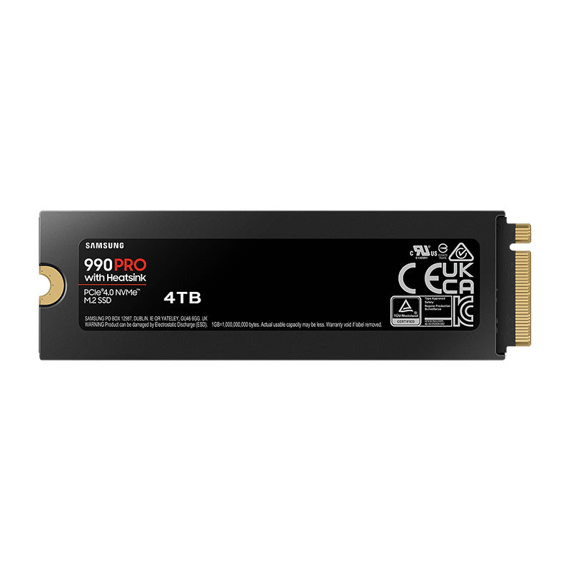 Samsung 990 Pro Heatsink 4TB NVMe M.2 SSD