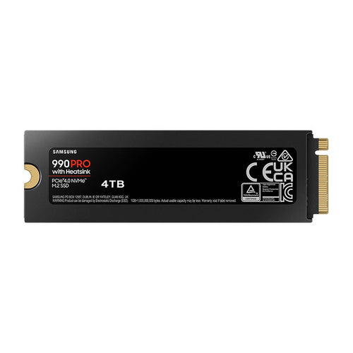 Samsung 990 Pro Heatsink 4TB NVMe M.2 SSD
