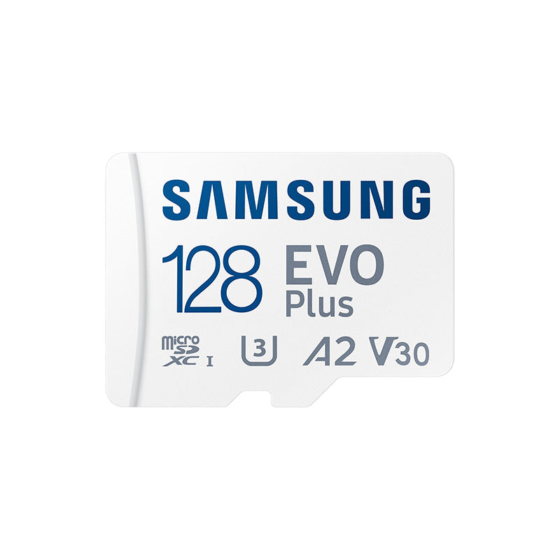 Samsung EVO Plus 128GB microSD with adapter