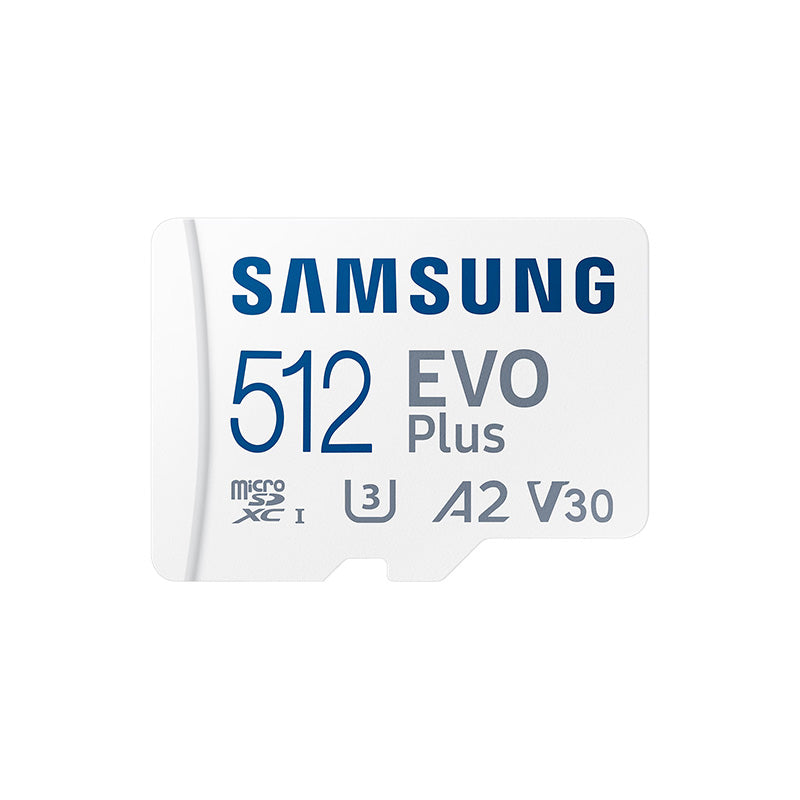 Samsung EVO Plus 512GB microSD with adapter – Challenger Singapore