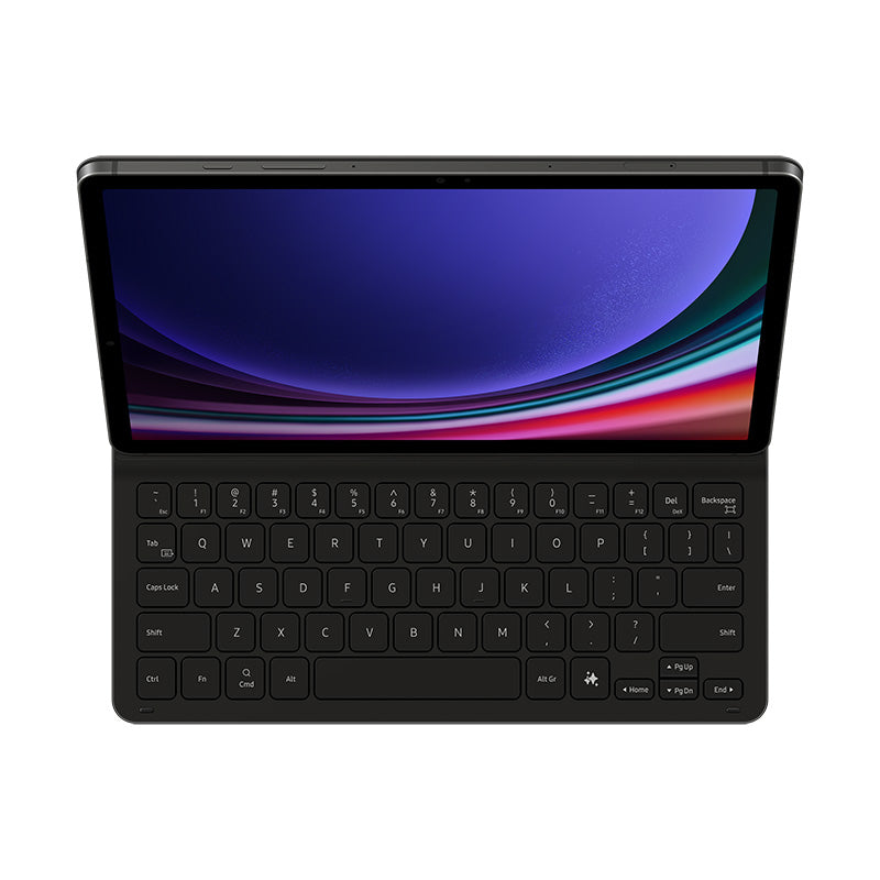 Samsung Galaxy Tab S9 / Tab S9 FE Book Cover Keyboard Slim (AI Hotkey) - Black