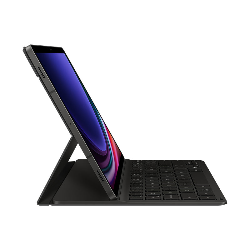 Samsung Galaxy Tab S9 / Tab S9 FE Book Cover Keyboard Slim (AI Hotkey) - Black