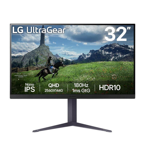LG UltraGear 32GS85Q-B - 32 QHD Nano IPS 180Hz Gaming Monitor