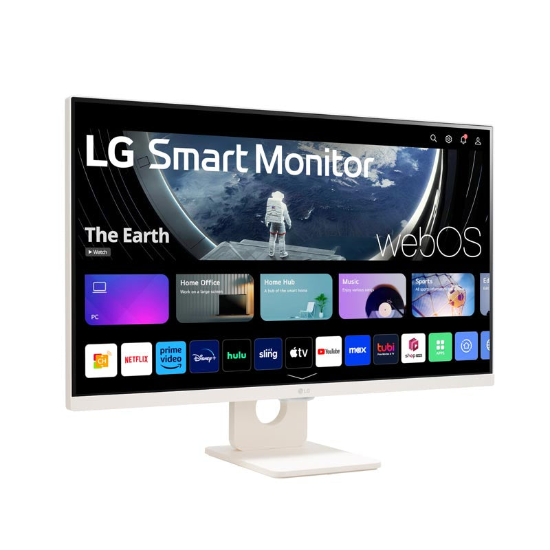 LG Smart Monitor 27U511SA-W - 27 Full HD IPS with webOS