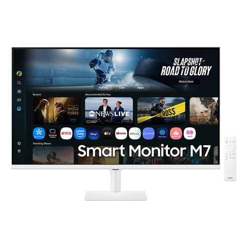 Samsung 32 UHD M7 Flat Smart Monitor (White)