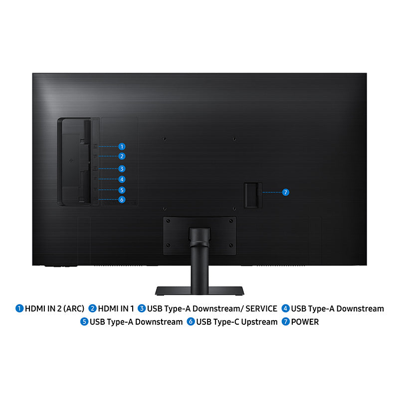Samsung 43 UHD M7 Flat Smart Monitor