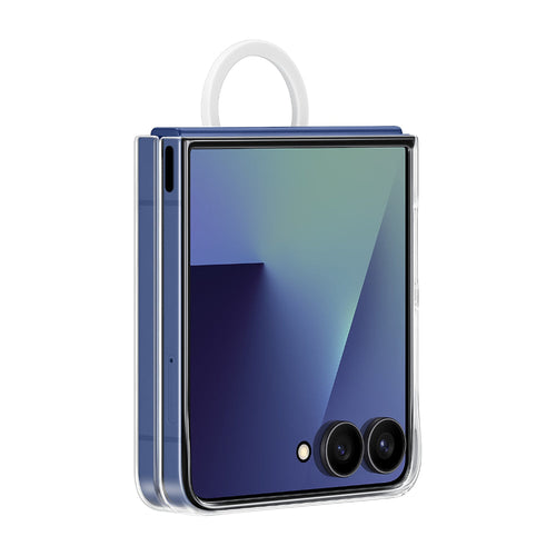 Samsung Galaxy Z Flip7 Clear Case with Ring