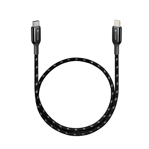Mazer Infinite Link 3 Pro 0.5m 3.1A USB-C To Lightning Cable (Black)