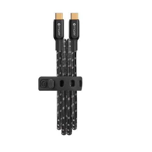 Mazer M-PL3Pro-C125G2-BK/Infinite.LINK 3 Pro Cable USB-C TO USB-C HDMI4K/60Hz/20Gbps/100W/1.25M-Black