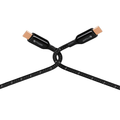 Mazer M-PL3Pro-C125G2-BK/Infinite.LINK 3 Pro Cable USB-C TO USB-C HDMI4K/60Hz/20Gbps/100W/1.25M-Black