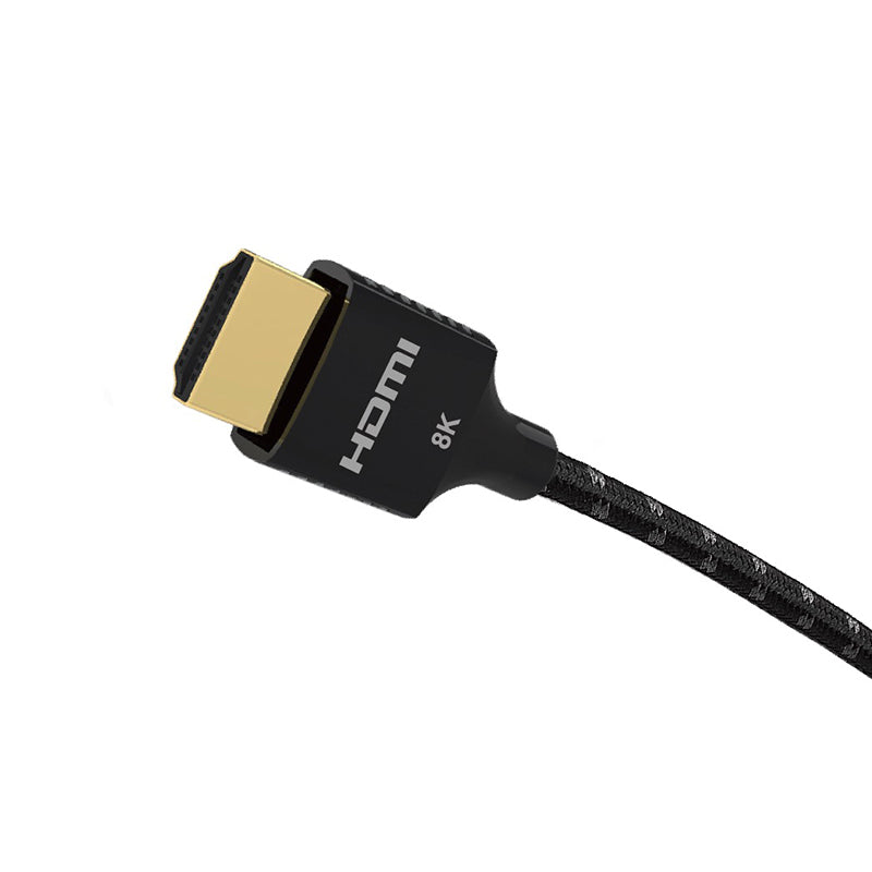 Mazer M-HDMI8K-UT220/ULTRA Display 8K/60Hz/48G/HDMI2.1/2.0M Nylon Cable  (Black)