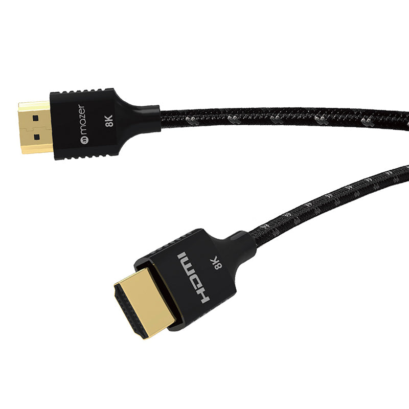 Mazer M-HDMI8K-UT320/ULTRA Display 8K/60Hz/48G/HDMI2.1/3.0M Nylon Cable (Black)