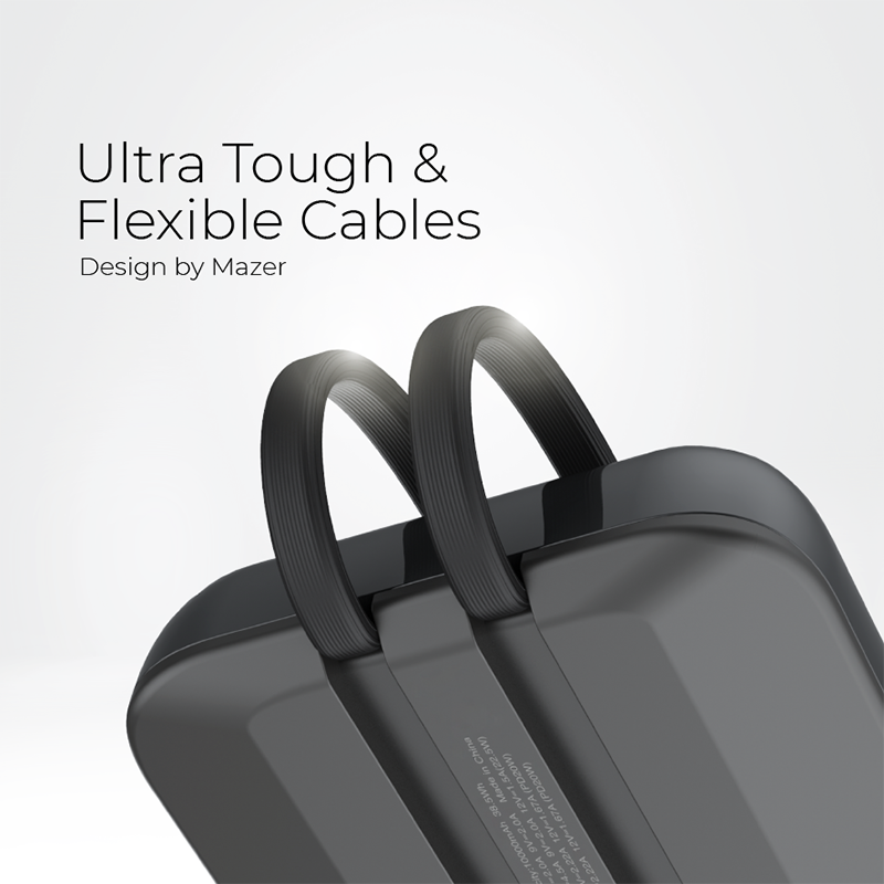 Mazer M-EGLINK10.0Trio-GY/Infinite.BOOST PD20W 10000mAh Power Bank (Grey)