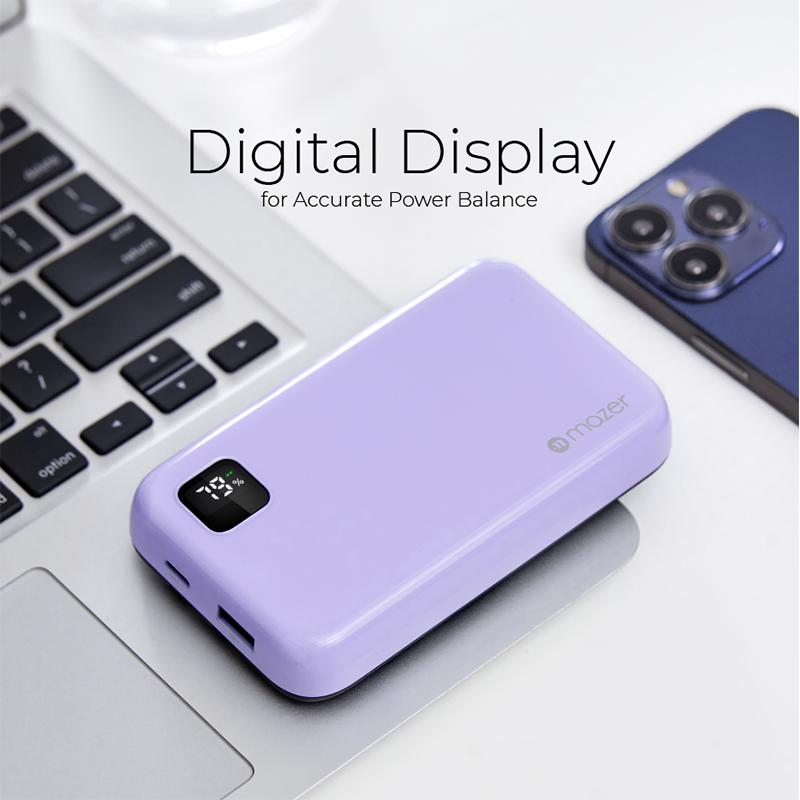 Mazer M-EGLINK10.0Trio-GY/Infinite.BOOST PD20W 10000mAh Power Bank (Grey)