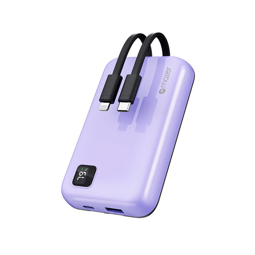 Mazer M-EGLINK10.0Trio-PP/Infinite.BOOST PD20W 10000mAh Power Bank (Purple)