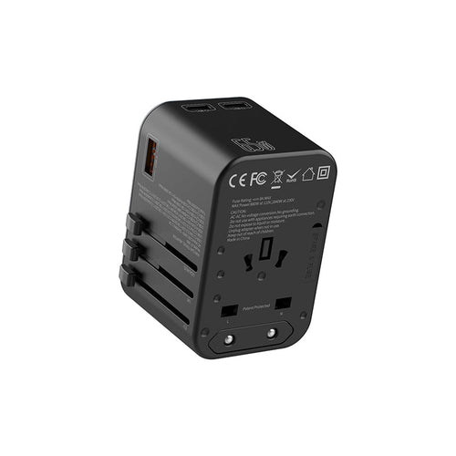 Mazer M-IFTRAVEL165PD-PB PD65W Travel GaN Charger (Grey)