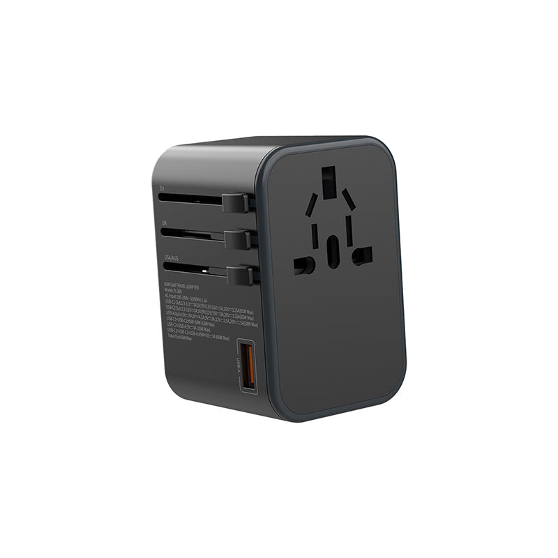 Mazer M-IFTRAVEL165PD-PB PD65W Travel GaN Charger (Grey)