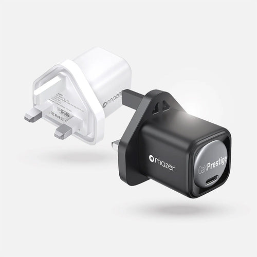 Mazer M-GAN30UK-V3-BK/Infinite.Boost 30W 1XUSB-C Wall Charger (Black)