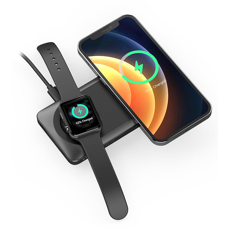 Mazer MagAir14 DUO MagSafe 15W + Apple Watch Portable Power Bank