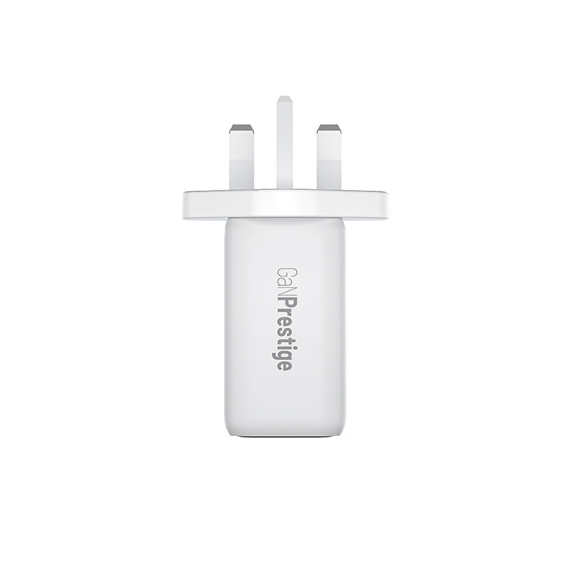 Mazer M-GAN65UK-V3-WH 65W 2C+1A UK Wall Charge (White)