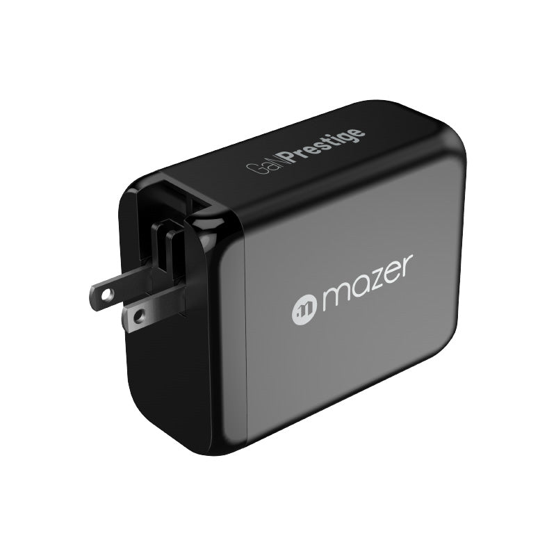 Mazer M-GAN200W-BK GAN3 200W PD&QC 3C+1A with 3 Plug (Black)