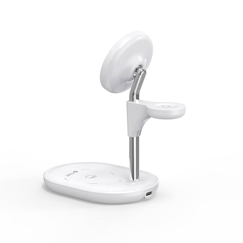 Mazer M-Mag.DESK630-WH Mag.DESK 3-in-1 Wireless Charging Stand (White)