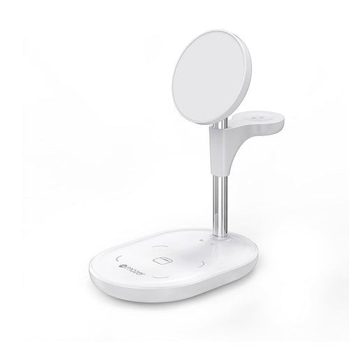 Mazer M-Mag.DESK630-WH Mag.DESK 3-in-1 Wireless Charging Stand (White)