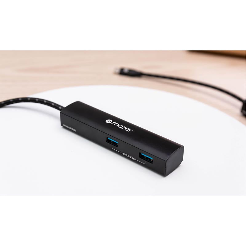 Mazer M-UC2MULTI6040 4-in-1 2 USB3.0 2C Data at 10Gbps Hub