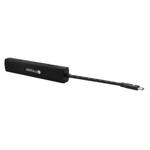 Mazer M-UC2MULTI6000 4-in-1 USB-A X 4 at 5Gbps Hub (Black)