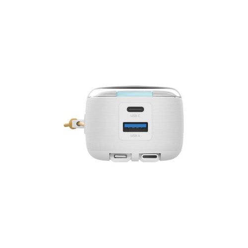 Mazer M-PC45LINK1545-WB PD45W 15000mAh with Built-in MFI and C Cable Powerbank (White)