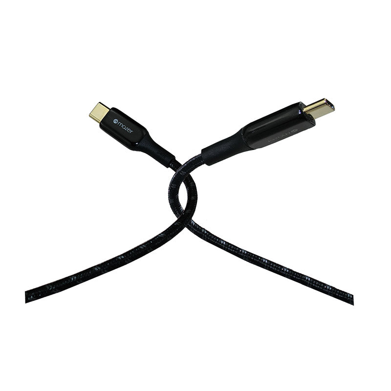 Mazer M-PL3Pro-240C125 240W USB C to C Cable 1.25m (Black)