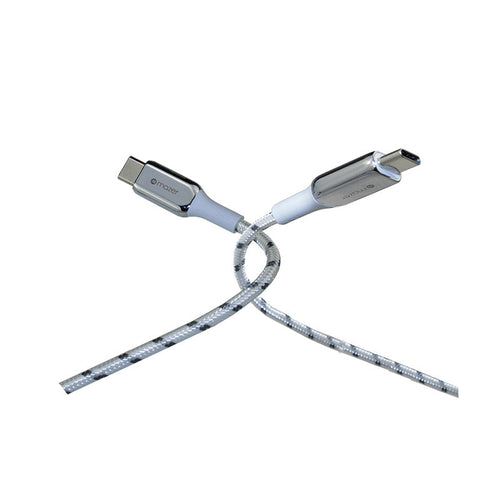 Mazer M-PL3Pro-240C125 240W USB C to C Cable 1.25m (White)