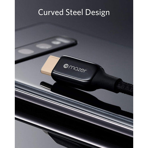 Mazer M-PL3Pro-240C250 240W USB C to C Cable 2.5M (Black)