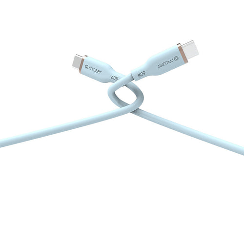 Mazer M-FLEX-C265 LINK 3 Flex 60W USB-C to C Cable 2M (Blue)