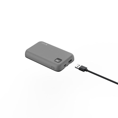 Mazer M-PC20LINK1020-NT 10000mAh PD20W Powerbank Built-in Dual USB-C Cable (Natural Titanium)