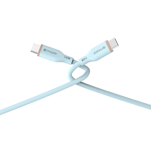 Mazer M-FLEX-C2240-BL LINK 3 Flex 240W USB-C to C Cable 2M (Blue)