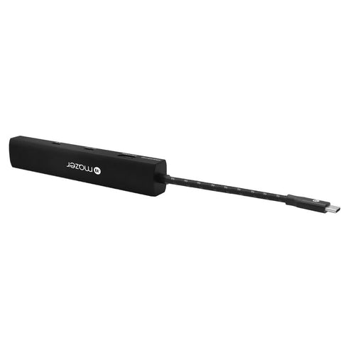 Mazer M-UC2MULTI6140 HDMI4K/30HzX1, USB3.0X2, USB-C PD100W Charging 4-in-1 Hub (Black)