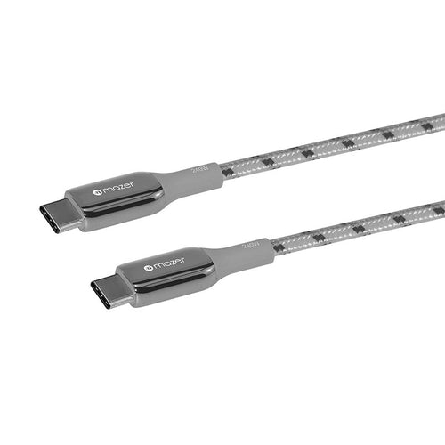 Mazer M-PL3Pro-240C250 240W USB C to C Cable 2.5M (White)