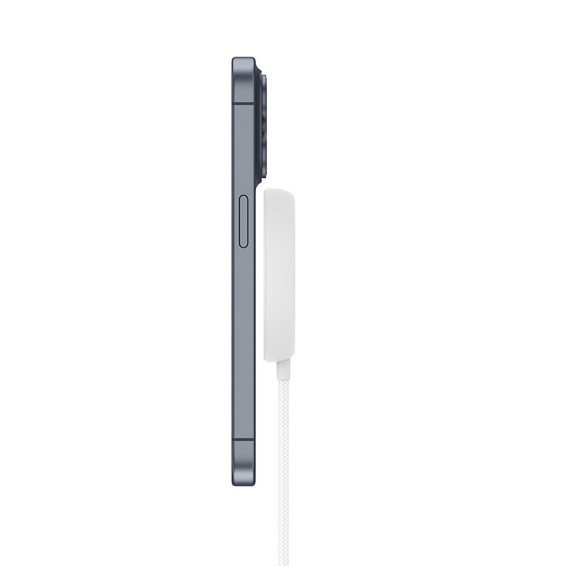 Mazer M-Qi2-MagPad-WH Qi2 15W Charging Pad with Stand (White)