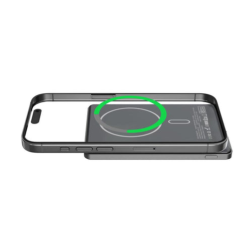 Mazer M-MagAir19-GY 5000mAh PD20W Qi2 Compatible Power Bank (Grey)
