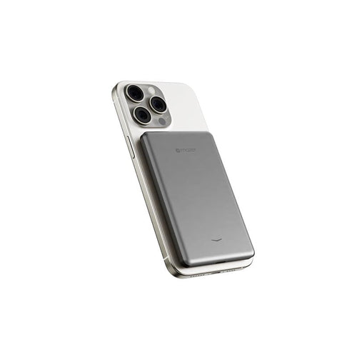 Mazer M-MagAir19-GY 5000mAh PD20W Qi2 Compatible Power Bank (Grey)
