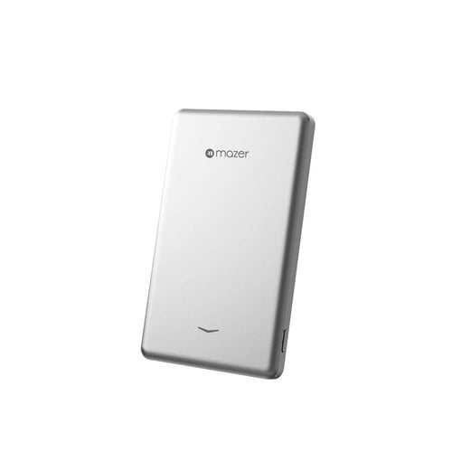 Mazer M-MagAir19-SV 5000mAh PD20W Qi2 Compatible Power Bank (Silver)